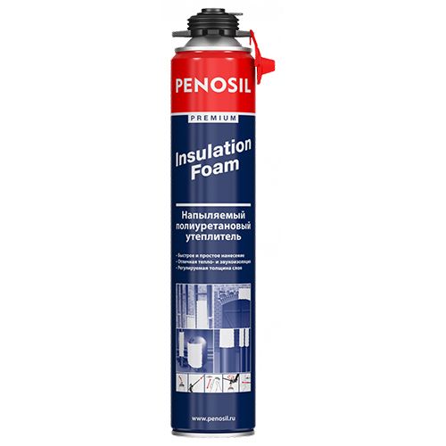 Напыляемый полиуретановый утеплитель PENOSIL Premium Insulation Foam 890мл