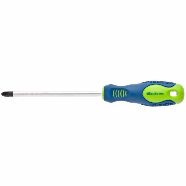 Отвертка PH3*150 двух компонентная рукоятка Сибртех