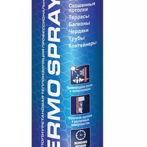 Напыляемый полиуретановый утеплитель Tytan Professional THERMOSPRAY 870мл
