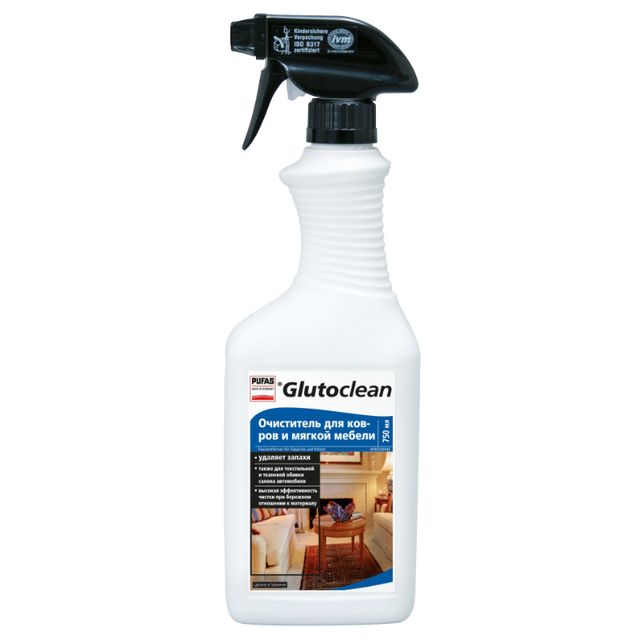 Glutoclean Очиститель для ковров и мягкой мебели 750мл