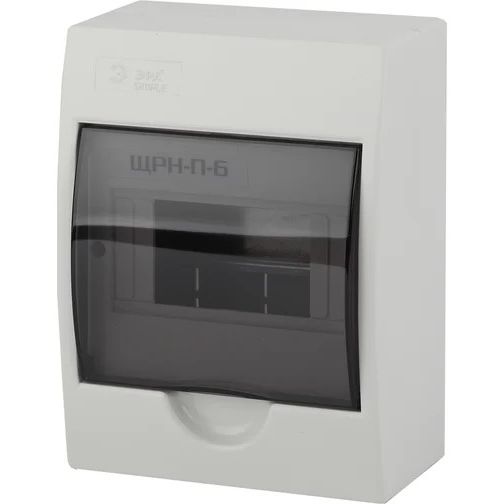 Распределительный щит ЩРН-П-06 Пластик ЭРА SIMPLE