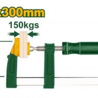 Струбцина тип F 80*300мм макс сжатие 150кг JADEVER
