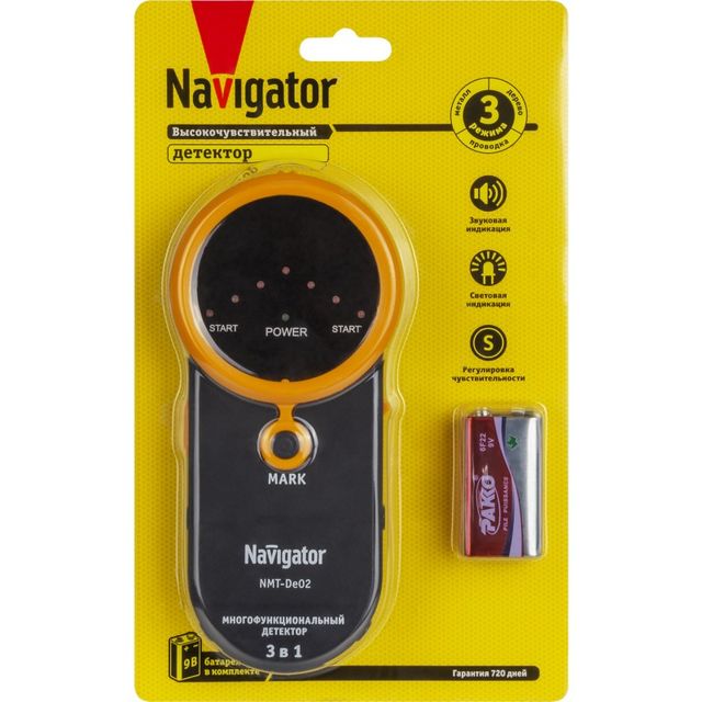 Детектор Navigator NMT-De02