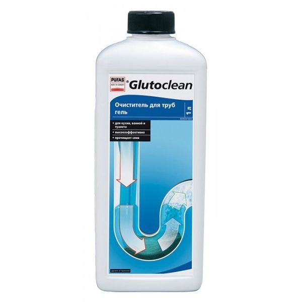 Glutoclean Очиститель для труб гель 1л