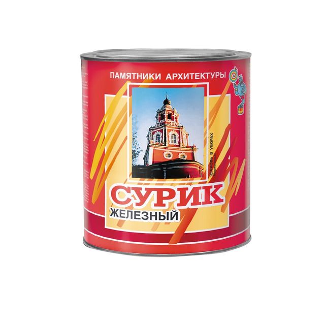Краска масляная МА-15 FARBITEX Железный Сурик 1кг