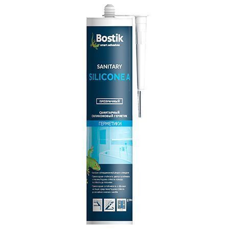 Герметик силиконовый Bostik А санитарный 280мл Белый