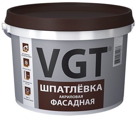 Шпатлевка фасадная ВГТ 18кг