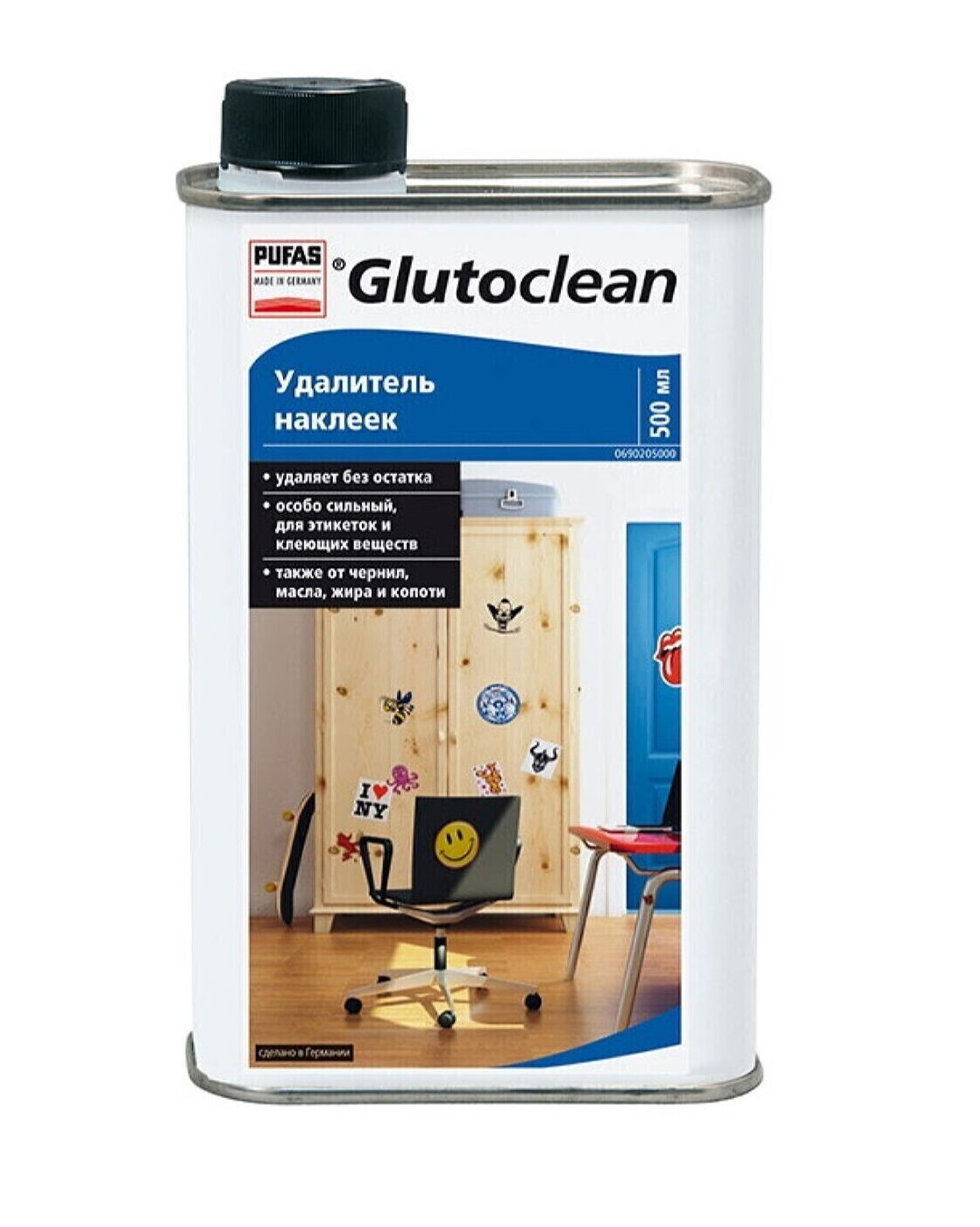 Glutoclean Удалитель наклеек 500мл