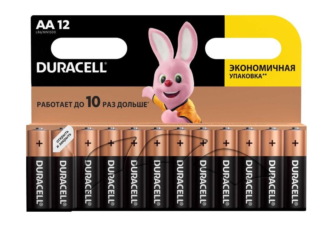 Батарейка Duracell Basic AA LR6