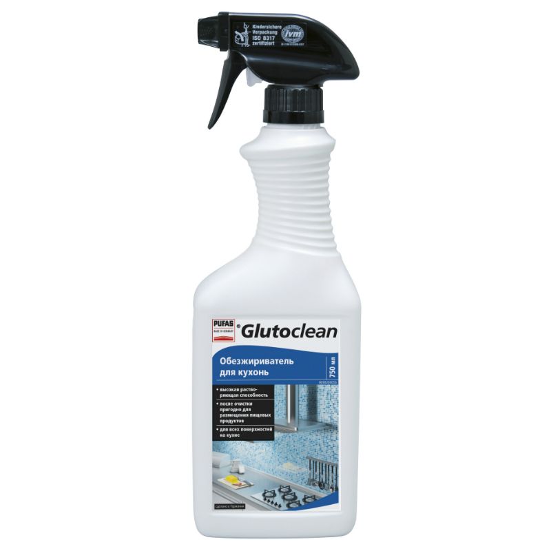 Glutoclean Обезжириватель для кухонь 750мл